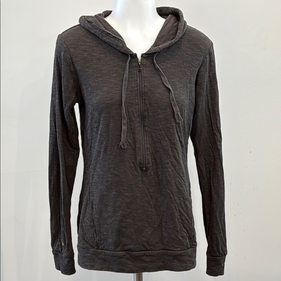 Lucy Small Gray Casual Hoodie Sweatshirt - Picture 1 of 8